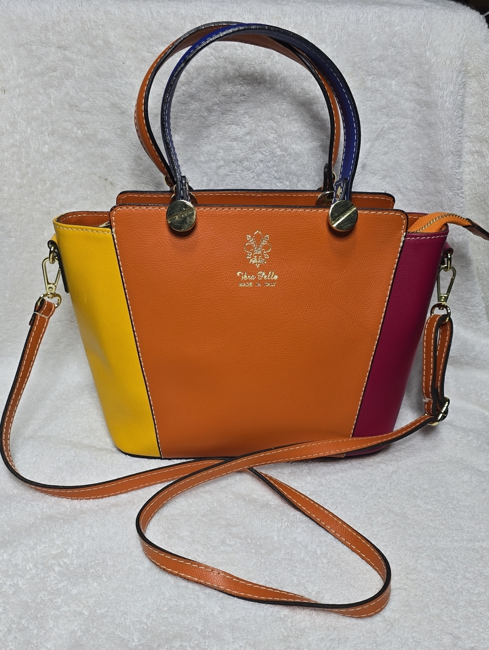 Vera Pelle (Genuine Leather) Satchel